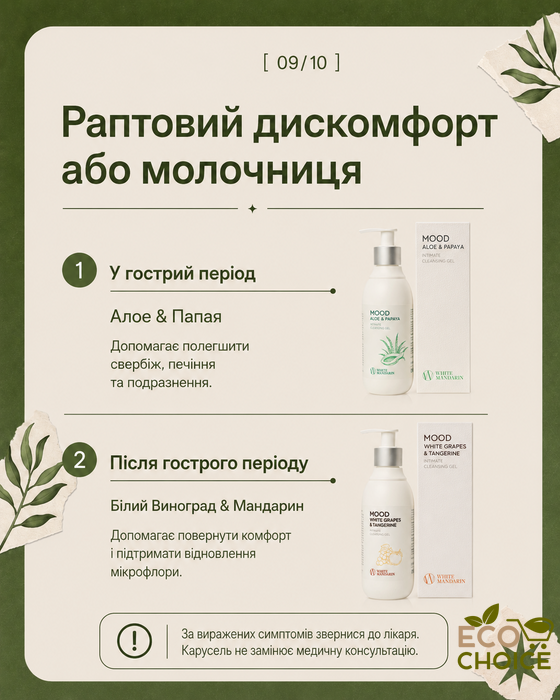 MOOD Aloe & Papaya - гель для інтимної гігієни Алое і папая mood-aloe-papaya фото