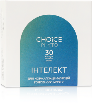 Интеллект (для сосудов головного мозга) Choice intellekt фото