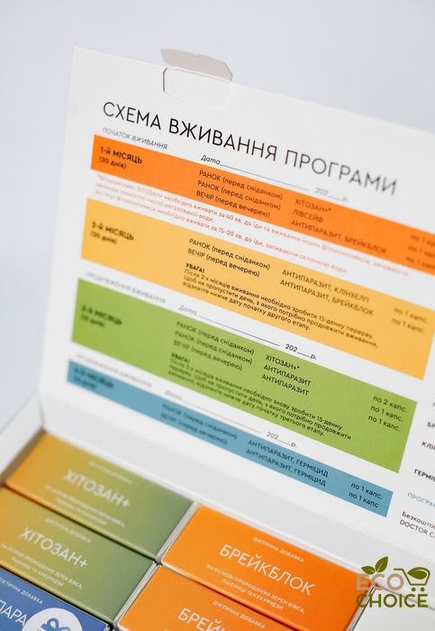 Універсальна антипаразитарна програма для дорослих від Choice (на 4 місяці) antiparazitprog2 фото