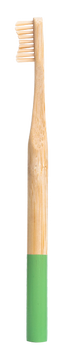Бамбуковая зубная щетка BIOX . Жесткость - выше среднего. Цвет Green bambukovaya-green фото