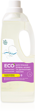 EКОконцентрат натуральний рідкий для прання вовни, шовку та делікатних тканин, 1л